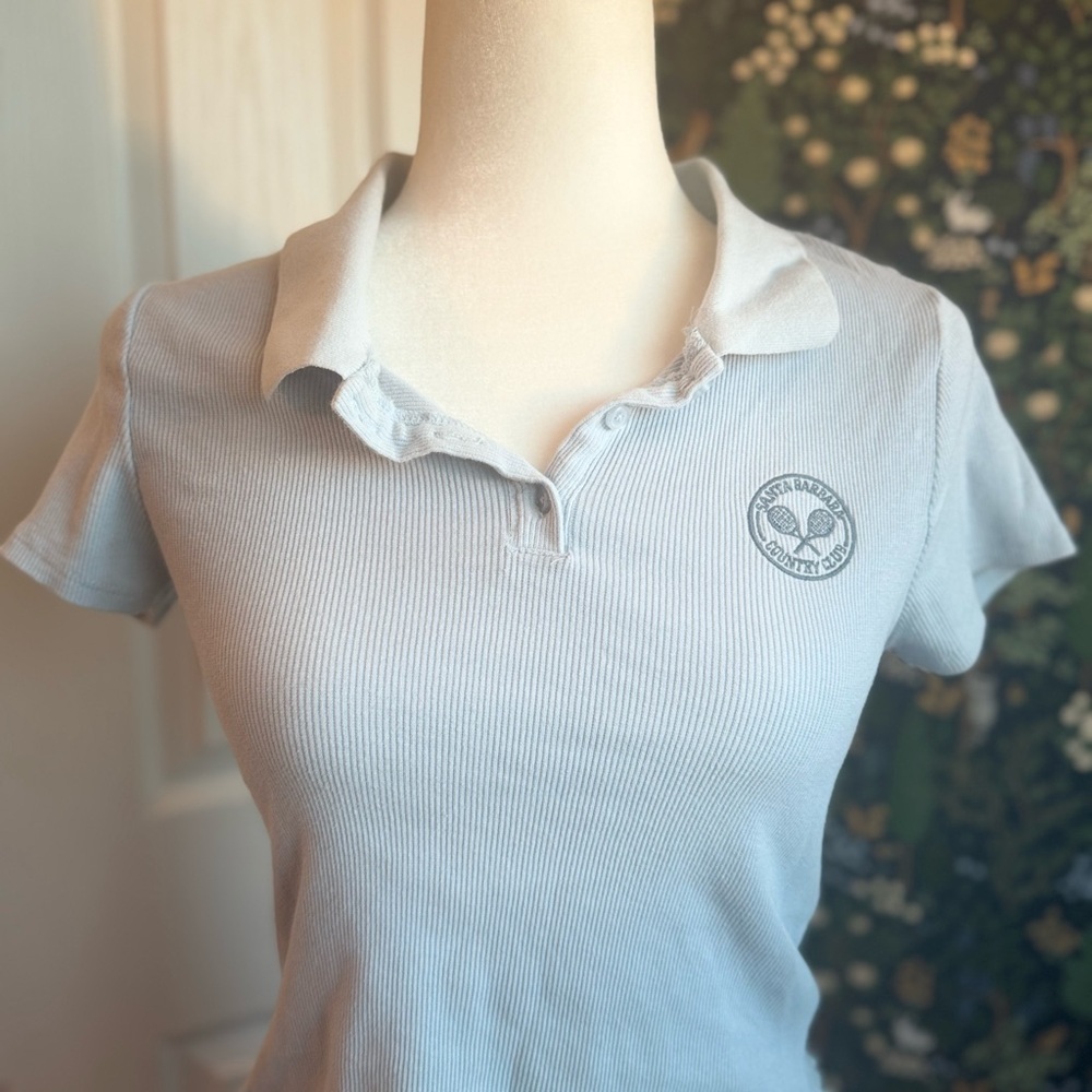 Wild Fable Light Blue Polo Shirt